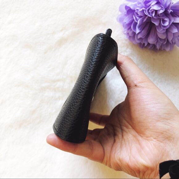 Ann Taylor Black Dual-Compartment Glasses Case - Picture 5 of 8